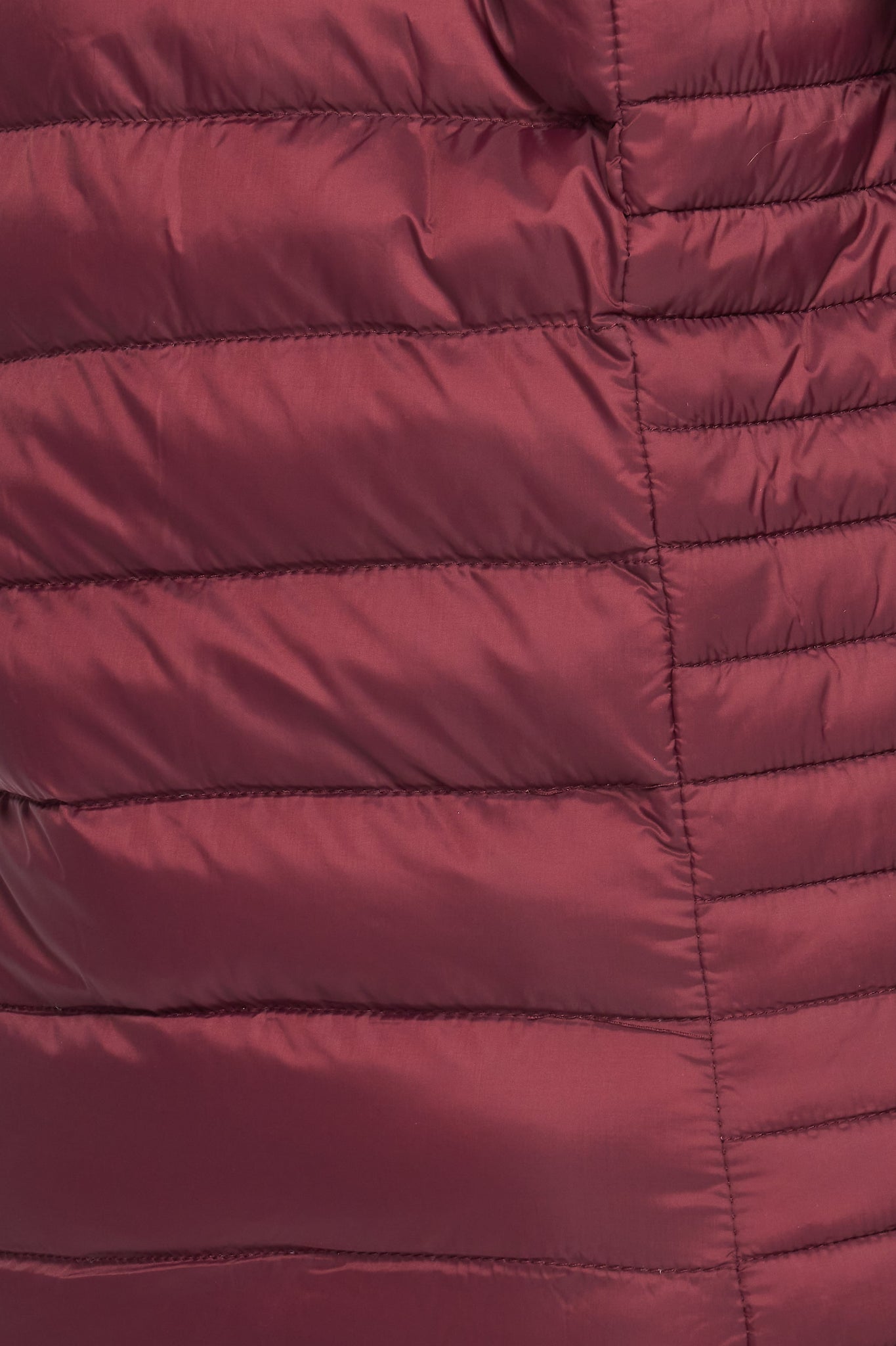 Women's Soft Coated Winter Puffer Jackets-LJ640 - BURGUNDY