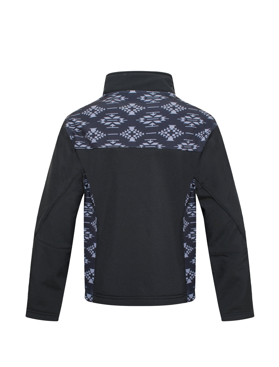 Boys Rodeo Embroidery Jacket-BNJ650-AZ-BLACK/GREY - Rodeo Clothing wholesale 