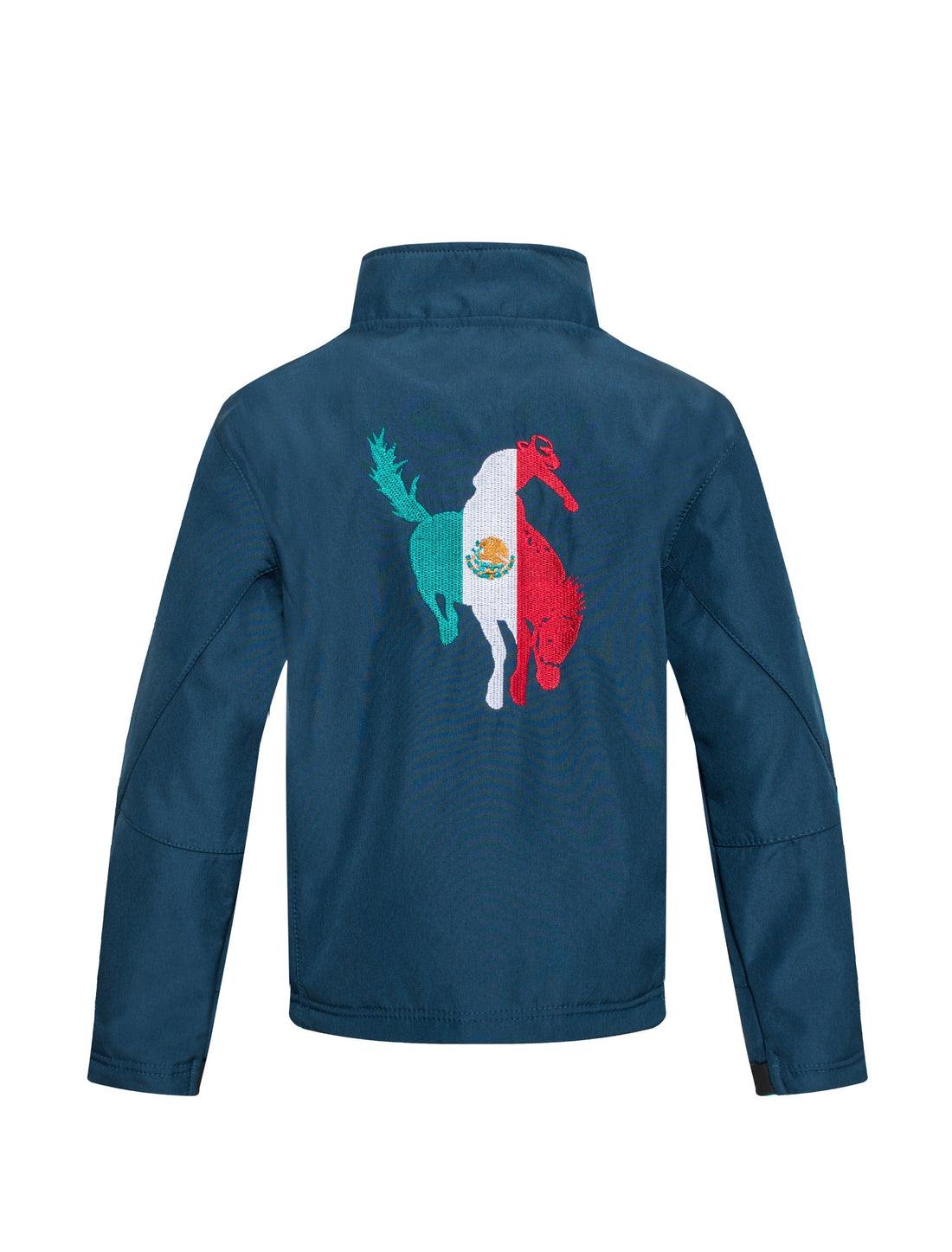 Boys Rodeo Embroidery Jacket-BNJ650-EMB-MHL-NAVY - Rodeo Clothing wholesale 