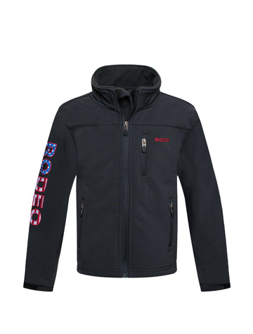Boys Rodeo Embroidery Jacket-BNJ650-EMB-US - Rodeo Clothing wholesale 