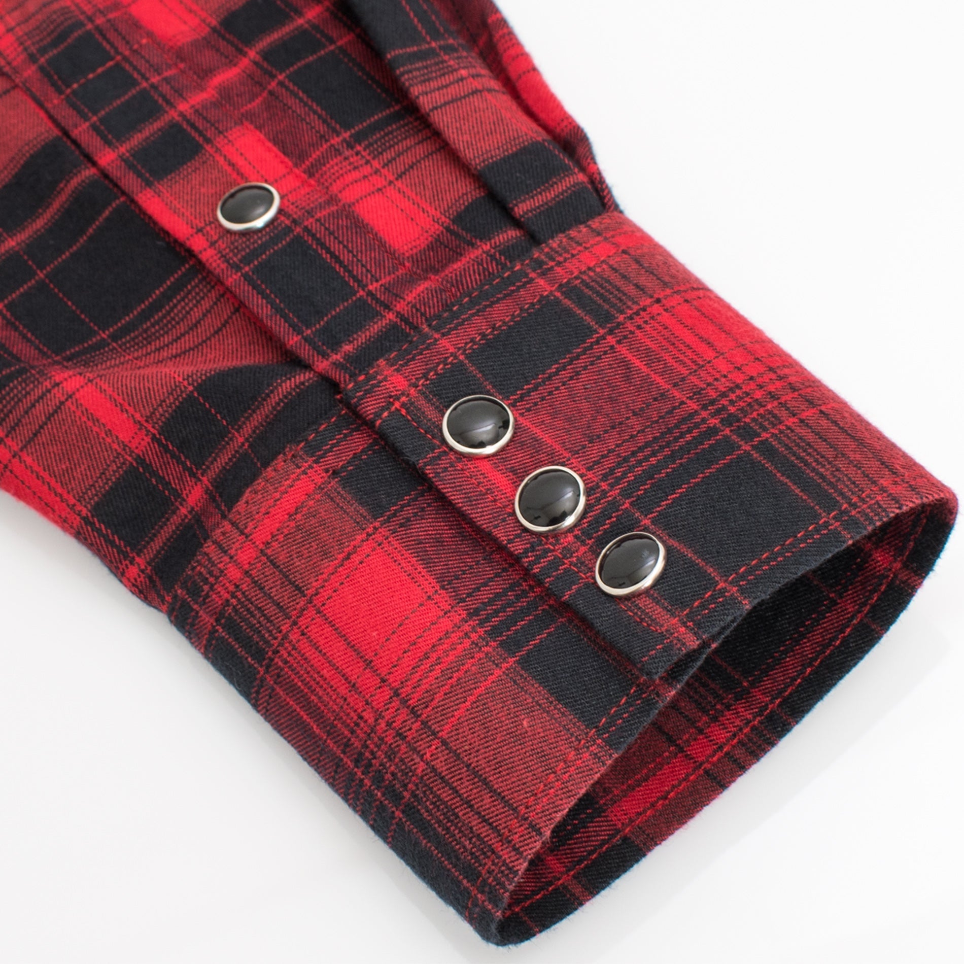 Men's Western Flannel Shirts With Snap Buttons -FLS300-302
