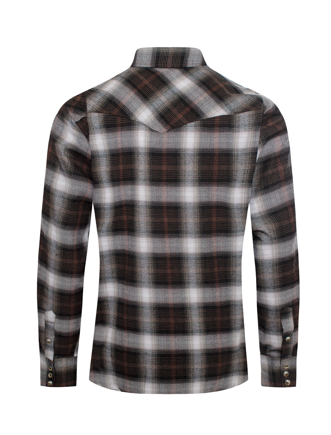 Men's Western Flannel Shirts With Snap Buttons-FLS300-305 - Rodeo Clothing wholesale 