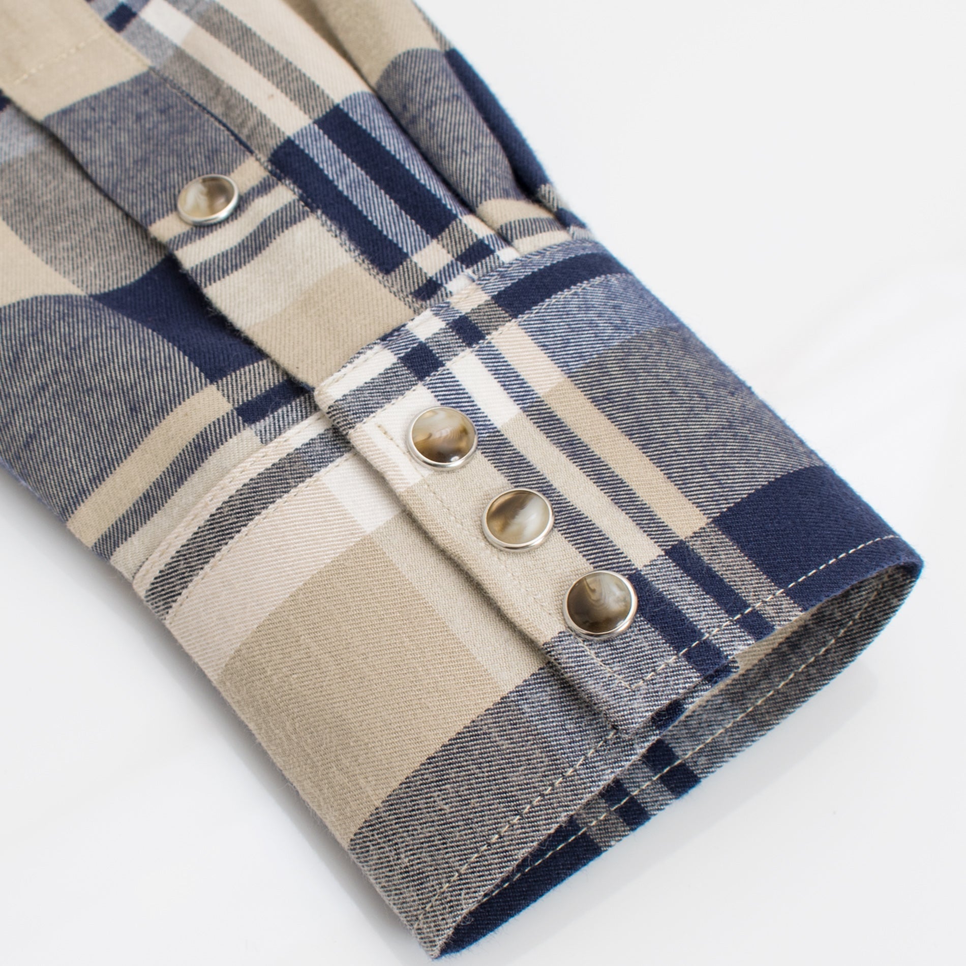 Men's Western Flannel Shirts With Snap Buttons-FLS300-307 - Rodeo Clothing wholesale 