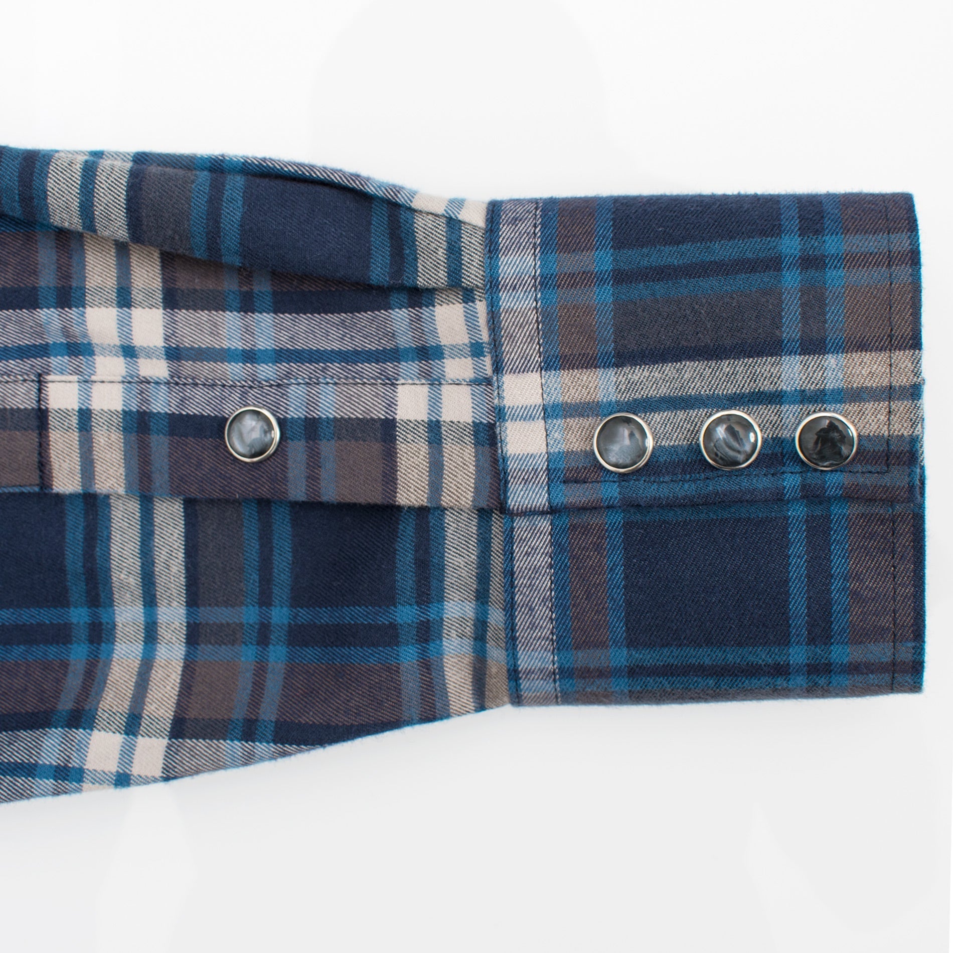 Men's Western Flannel Shirts With Snap Buttons-FLS300-308 - Rodeo Clothing wholesale 