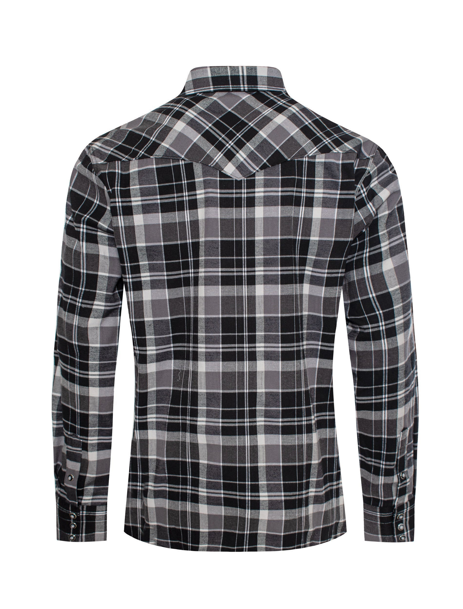 Men's Western Flannel Shirts With Snap Buttons-FLS300-309 - Rodeo Clothing wholesale 