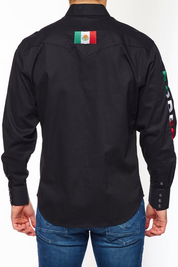 PS550-EMB-BLACKMEX - Rodeo Clothing wholesale 