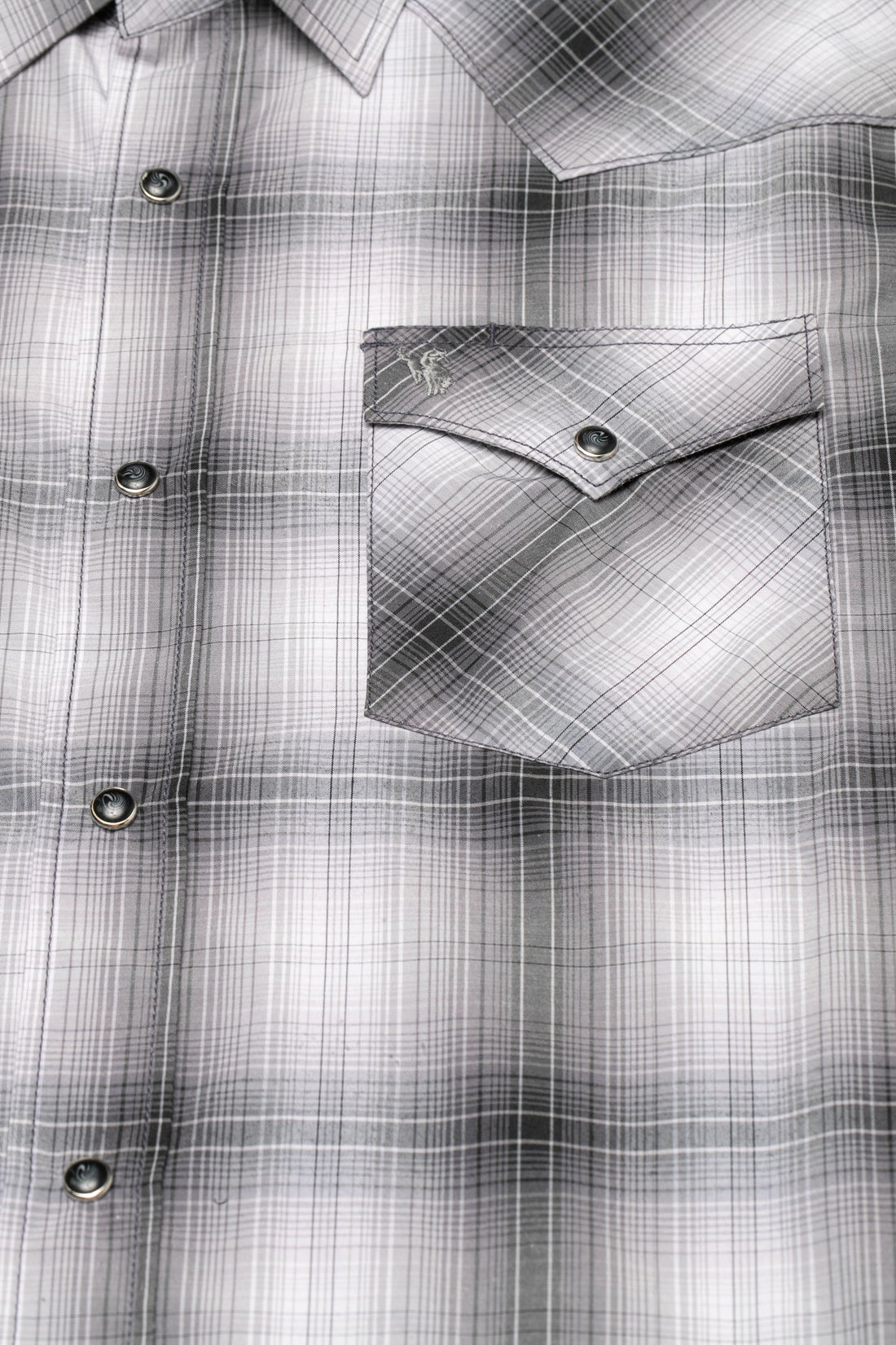 Men's Big & Tall Western Pearl Snap Plaid Shirt-PS400L-BT-453 - Rodeo Clothing wholesale 