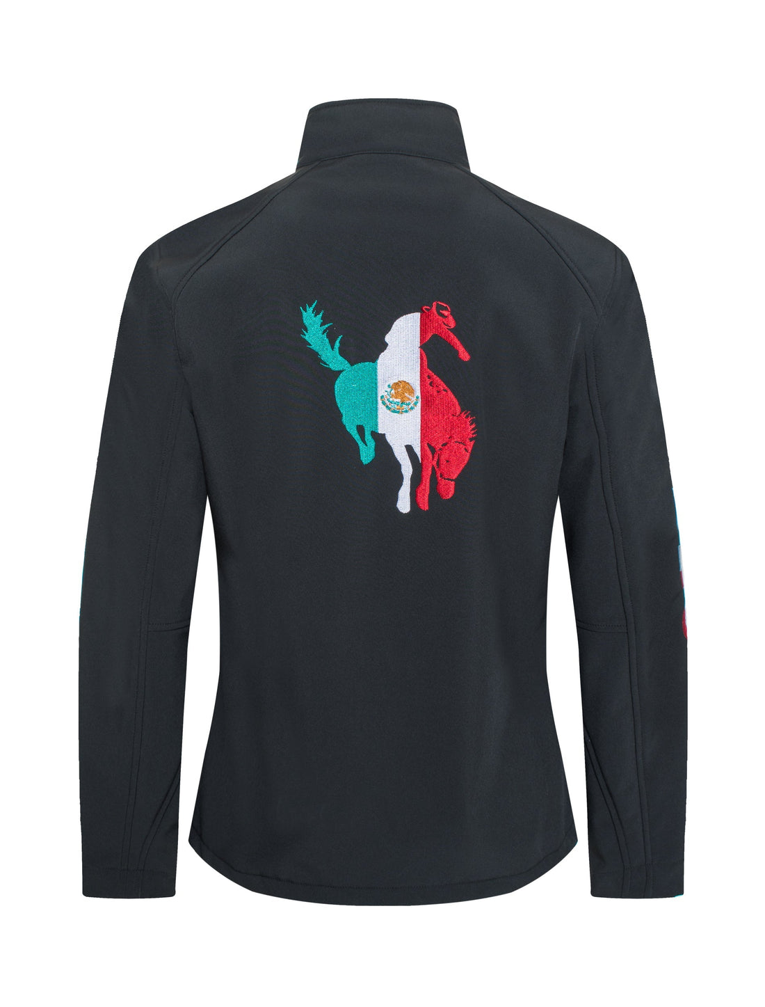 Women's Western Embroidery Jacket-LJ650EMB-MHL-BLACK - Rodeo Clothing wholesale 