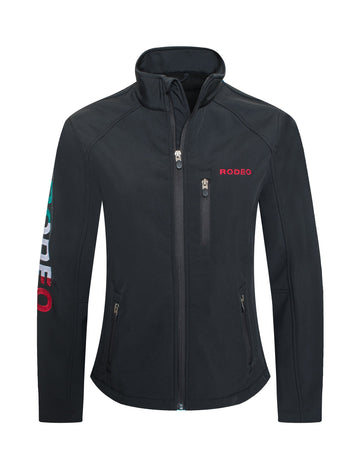 Women's Western Embroidery Jacket-LJ650EMB-MHL-BLACK - Rodeo Clothing wholesale 