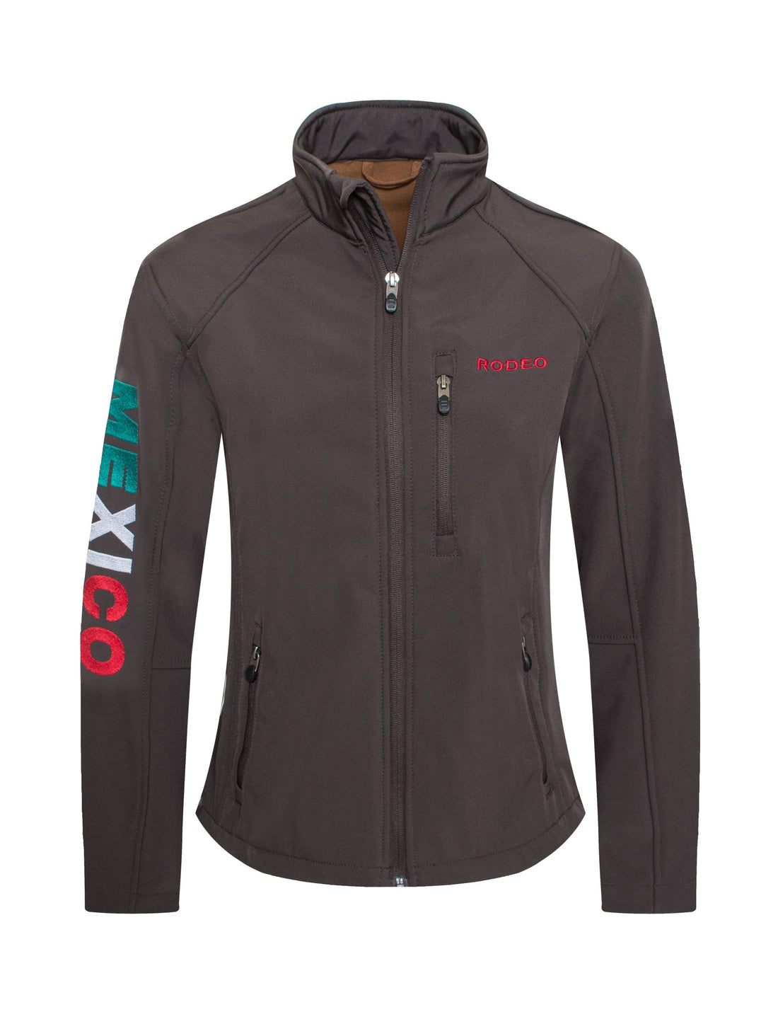 Women's Western Embroidery Jacket-LJ650EMB-MHL-BROWN - Rodeo Clothing wholesale 