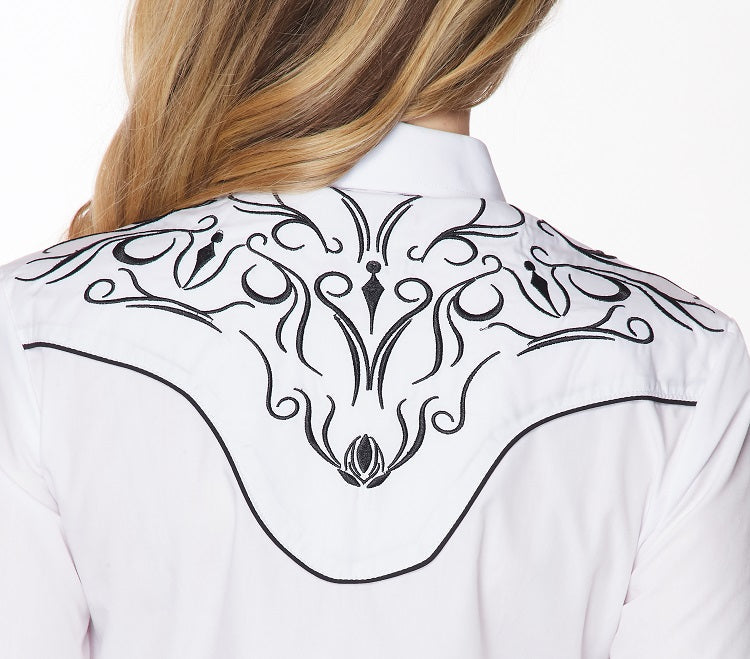 Women’s Western Embroidered Shirts-LS500-501 - Rodeo Clothing wholesale 