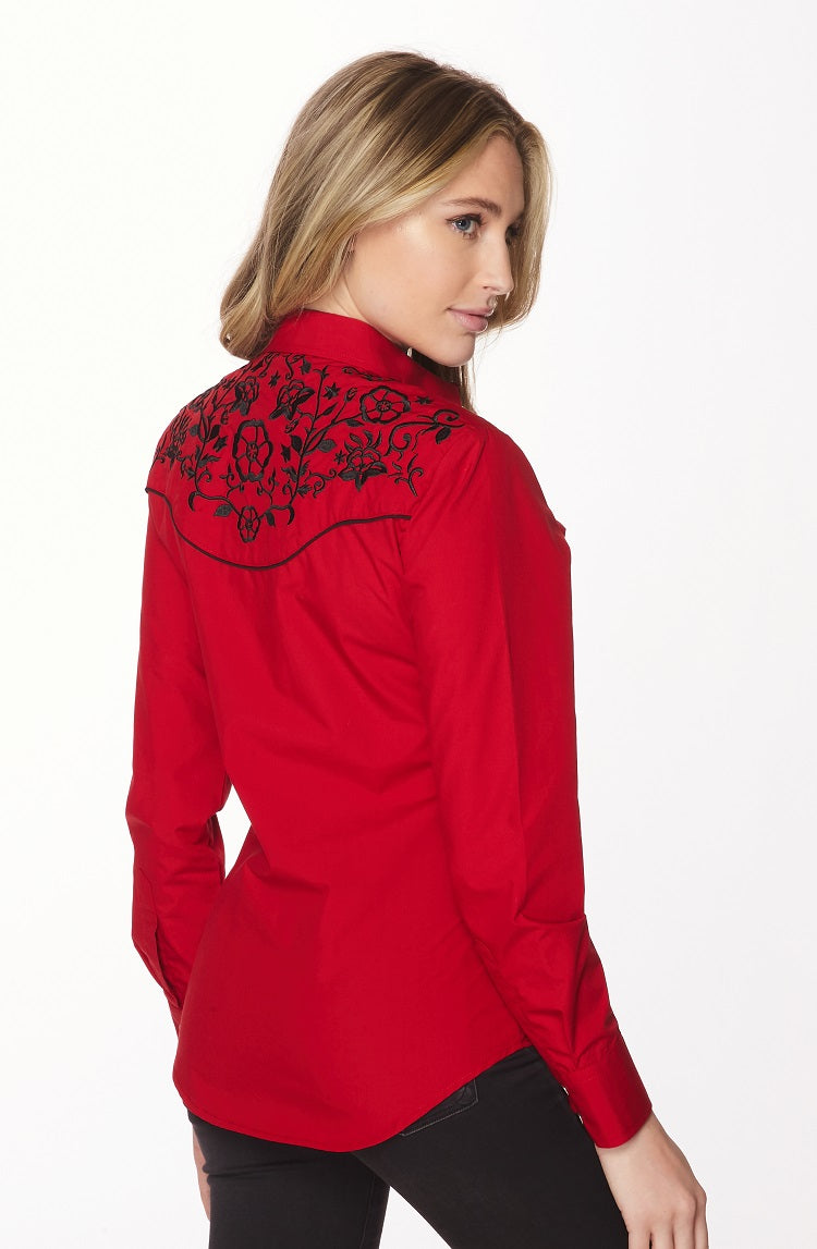Women’s Western Embroidered Shirts -LS500-508 - Rodeo Clothing wholesale 